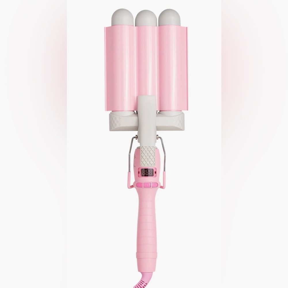 Pink Triple Barrel Hair Waver - Unbranded